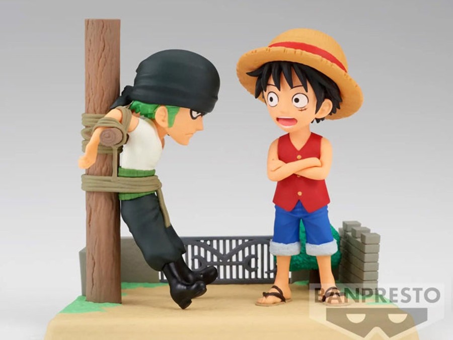 Best Limit Break Collectables One Piece World Collectable Figure Log Stories Monkey D. Luffy And Roronoa Zoro