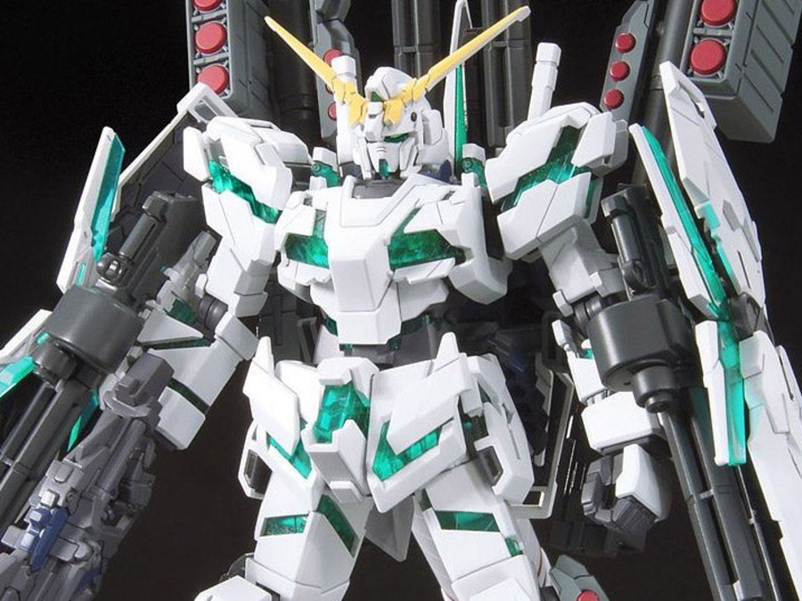 Clearance Limit Break Collectables Mobile Suit Gundam Unicorn Hguc Full Armor Unicorn Gundam Destroy Mode (Green Ver.) 1/144 Scale Model Kit