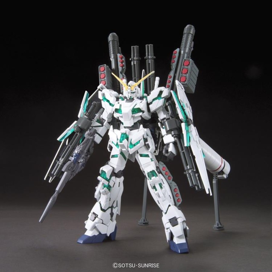 Clearance Limit Break Collectables Mobile Suit Gundam Unicorn Hguc Full Armor Unicorn Gundam Destroy Mode (Green Ver.) 1/144 Scale Model Kit