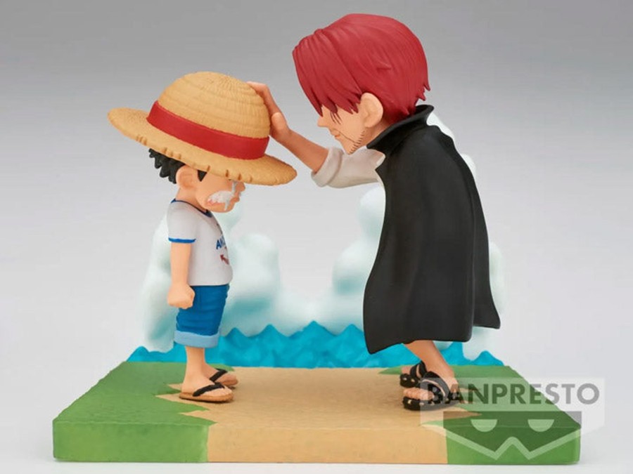 Online Limit Break Collectables One Piece World Collectable Figure Log Stories Monkey D. Luffy & Shanks