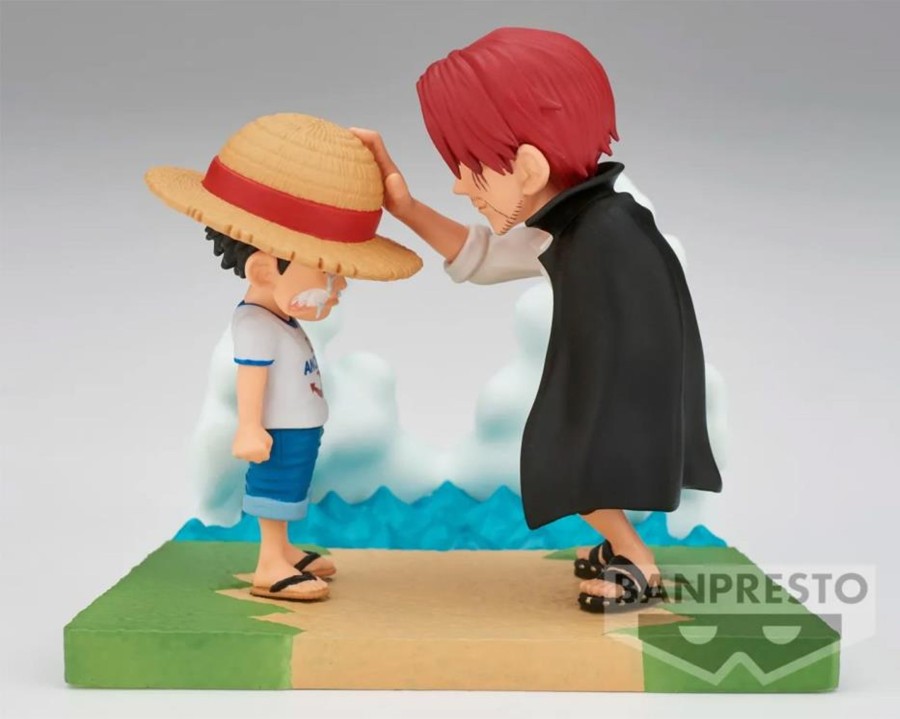 Online Limit Break Collectables One Piece World Collectable Figure Log Stories Monkey D. Luffy & Shanks