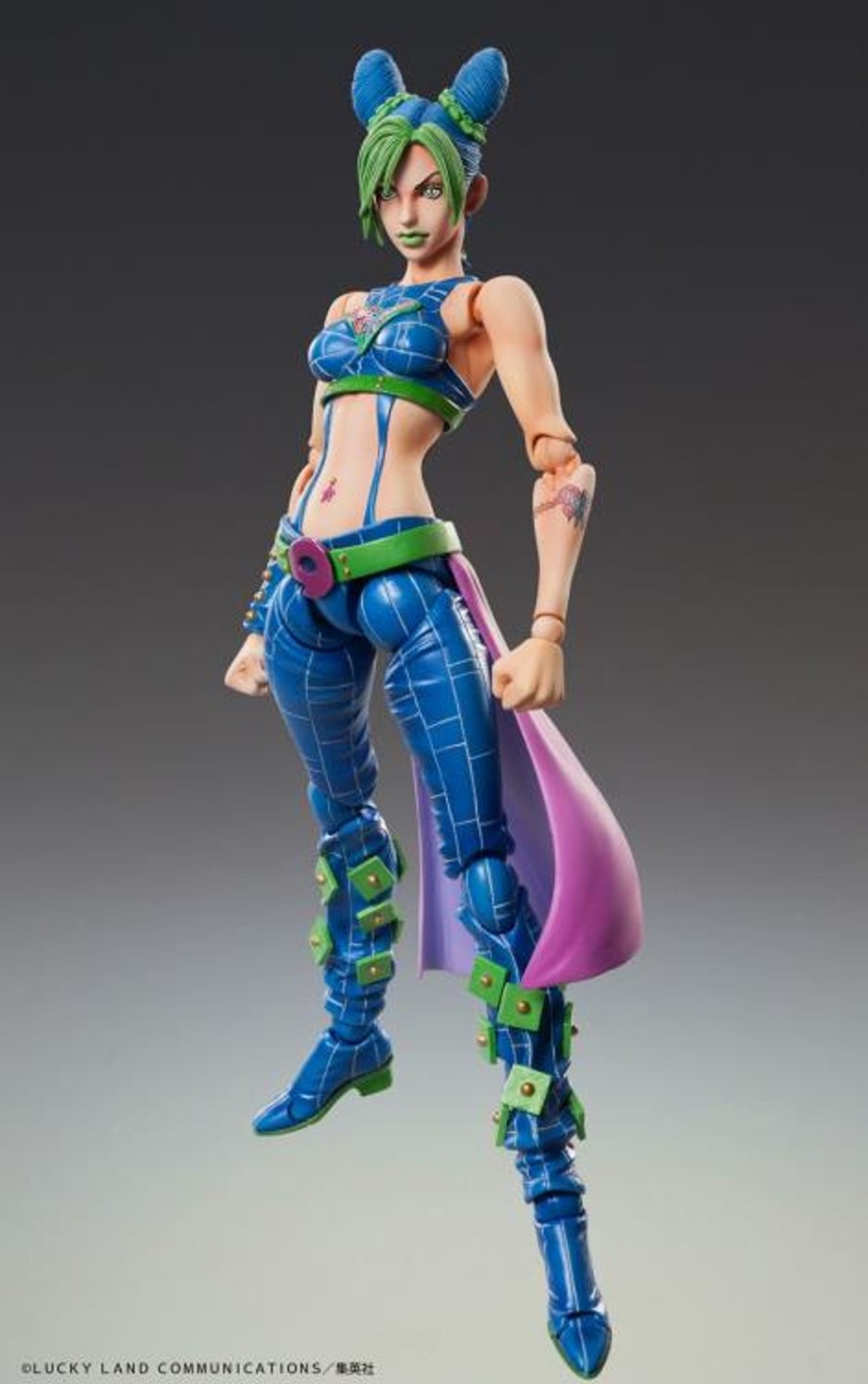 Clearance Limit Break Collectables Jojo'S Bizarre Adventure Part 6 - Stone Ocean: Jolyne Cujoh - Super Action Statue (Medicos)