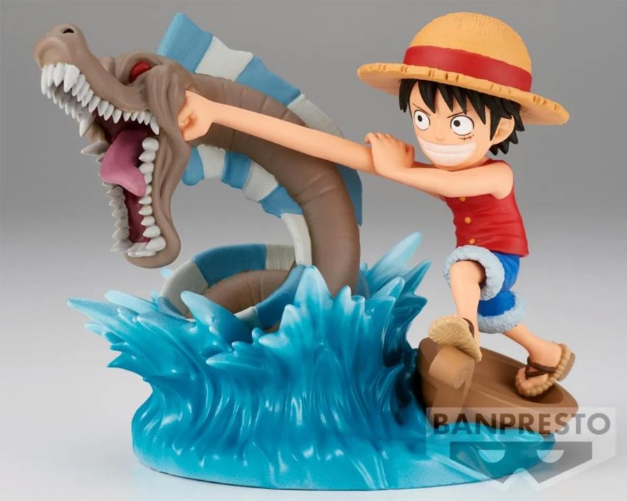 Best Limit Break Collectables One Piece World Collectable Figure Log Stories Monkey D. Luffy Vs Local Sea Monster