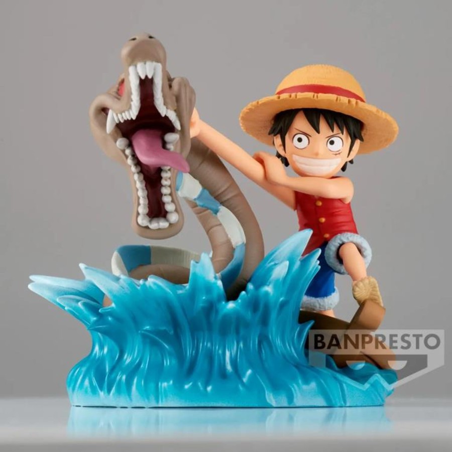 Best Limit Break Collectables One Piece World Collectable Figure Log Stories Monkey D. Luffy Vs Local Sea Monster