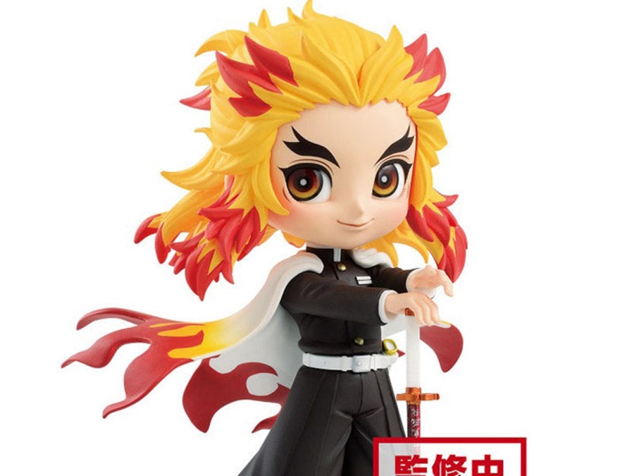 Online Limit Break Collectables Demon Slayer: Kimetsu No Yaiba Q Posket Kyojuro Rengoku (Ver.A)