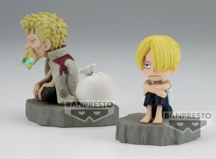 Hot Limit Break Collectables One Piece World Collectable Figure Log Stories Sanji & Zeff *Pre-Order*