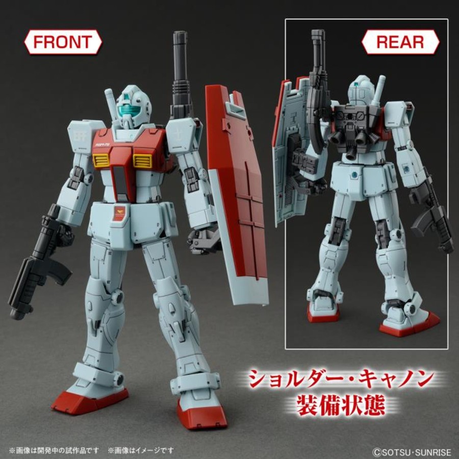 Clearance Limit Break Collectables Mobile Suit Gundam: The Origin Msd Hggto Gm (Shoulder Cannon/Missile Pod Equipped) 1/144 Scale *Pre-Order*